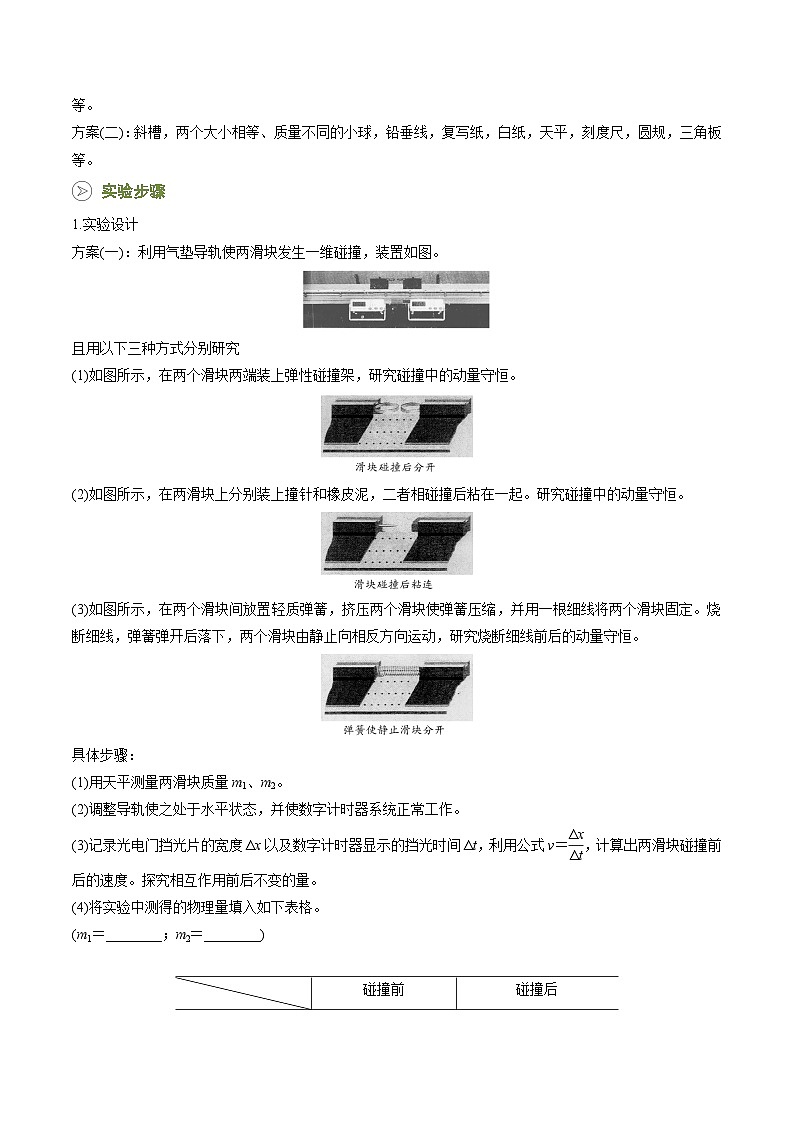 第08讲 实验:验证动量守恒定律(预习)(解析版)第2页