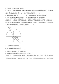 湖北省2024_2025学年高三物理上学期12月联考试卷含解析