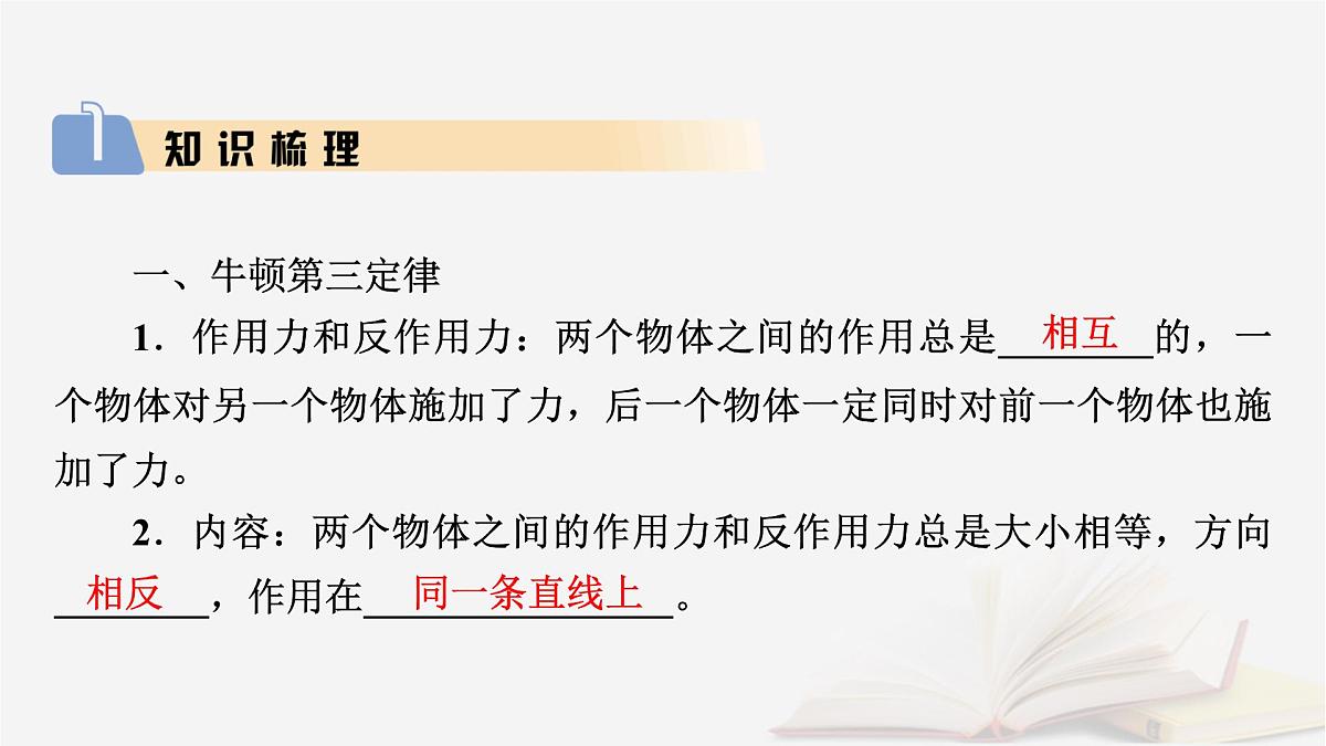 2026届高考物理一轮总复习第2章相互作用第10讲牛顿第三定律受力分析共点力的平衡课件第5页