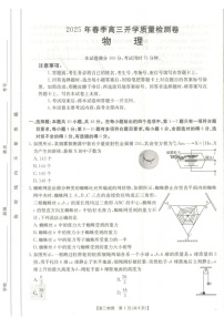 广西壮族自治区桂林市2025届高三下学期开学质量检测卷-物理试卷（学生版）