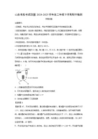 【物理】山东省名校考试联盟2024-2025学年高二下学期期中检测试题（B）（解析版）