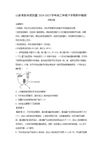 【物理】山东省名校考试联盟2024-2025学年高二下学期期中检测试题（B）（解析版）