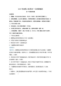 河南省南阳市六校联考（邓州一中内乡一中唐河一中等）2024-2025学年高一下学期7月期末物理试卷（解析版）