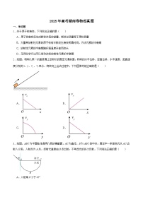 2025年高考真题湖南物理真题+答案