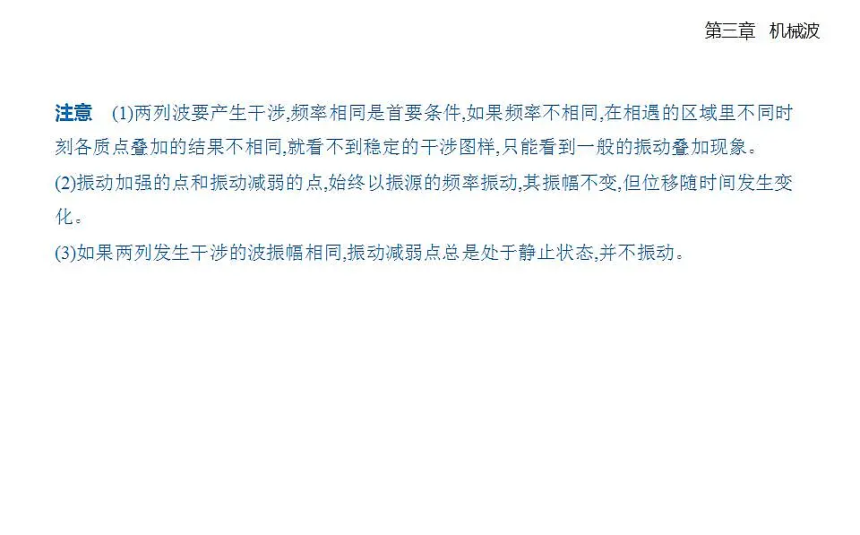 3.4波的干涉知识点串讲课件-人教版高中物理高二上学期第4页