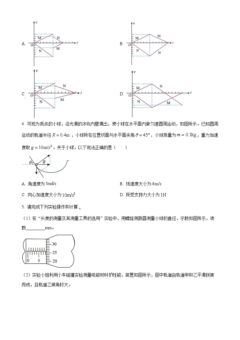 2025年高考真题——物理(广东卷) Word版无答案(部分试题)第2页