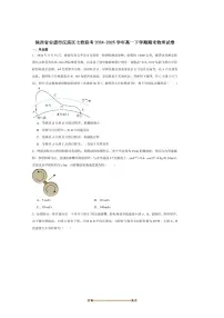 2024~2025学年陕西省安康市汉滨区七校联考(月考)高一下期末物理试卷(含解析)