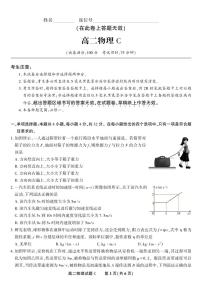 安徽省皖江名校联盟2024-2025学年高二下学期期末考试物理C试题及答案