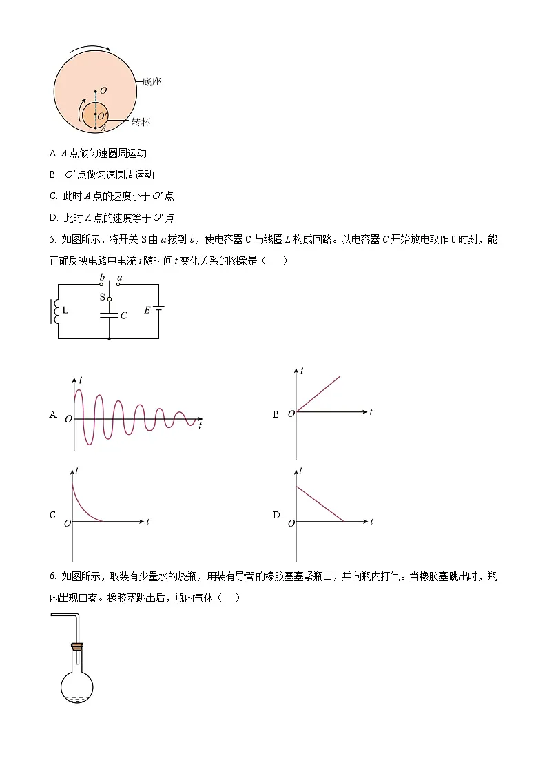 2025年江苏省高考真题 物理试题(原卷版)第2页