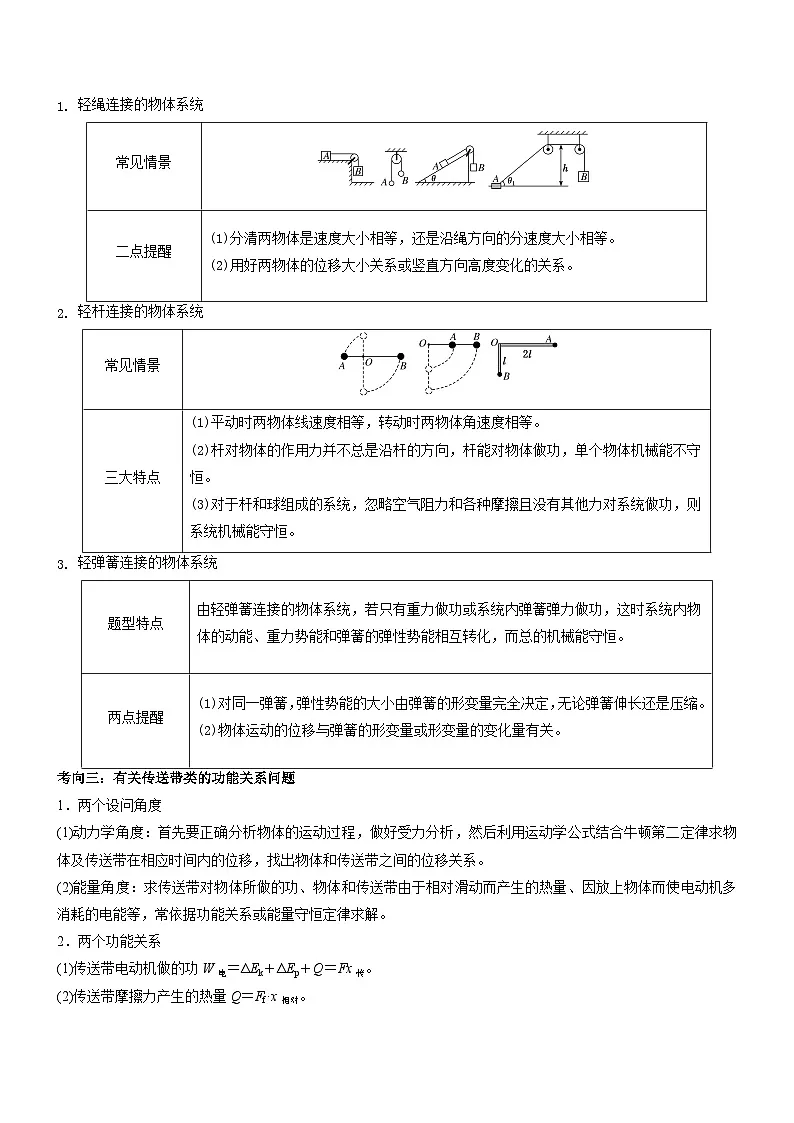 压轴题04 功能关系及能量守恒的综合应用(原卷版)第2页
