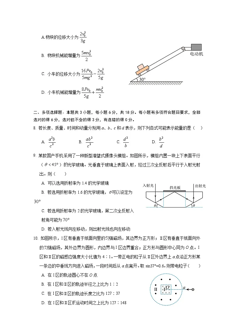 【物理 四川版】2025年普通高等学校招生选择性考试(精编原卷版)第3页