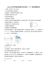 2024-2025学年湖北省楚天协作体高二（下）期末物理试卷（含解析）