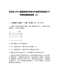 河北省2025届普通高中学业水平选择性考试高三下学期物理猜题密卷（三）（含答案解析）