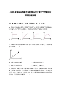 2025届重庆市西南大学附属中学校高三下学期模拟预测物理试题（含答案解析）