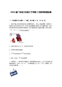 2025届广东省六校高三下学期5月联考物理试卷（含答案解析）