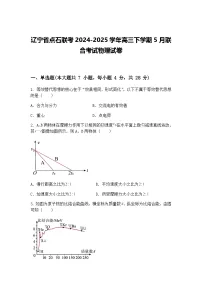 辽宁省点石联考2024-2025学年高三下学期5月联合考试物理试卷(含答案解析)