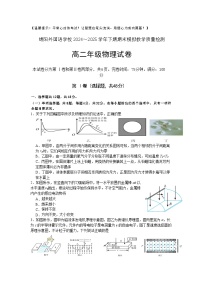 四川省绵阳外国语学校2024-2025学年高二下学期期末模拟考试物理试题