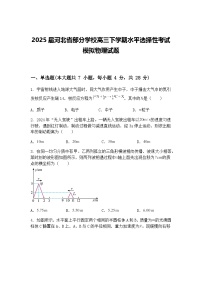 2025届河北省部分学校高三下学期水平选择性考试模拟物理试题（含答案解析）