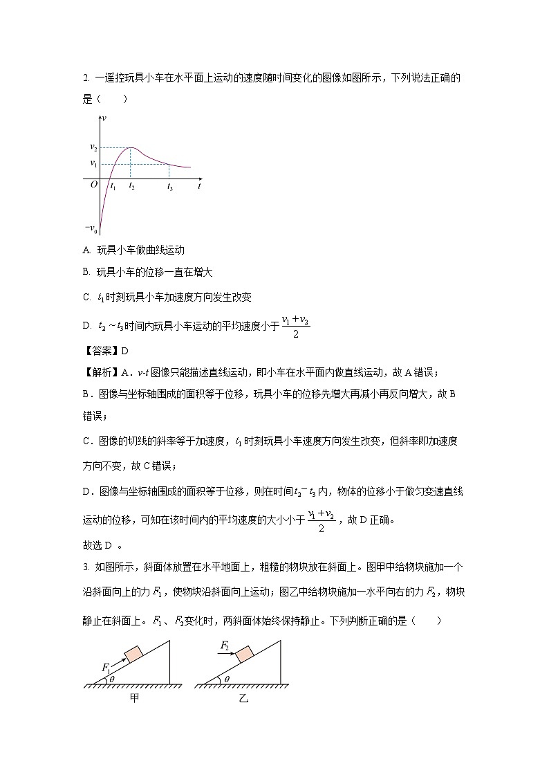 湖南省邵阳市联考2024-2025学年高二下学期7月期末物理试题(解析版)第2页