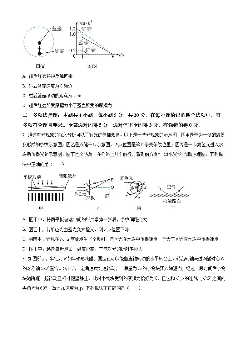湖南省岳阳市颐华高级中学(平江)2025-2026学年高三上学期入学考试物理试题第3页