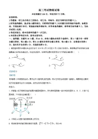 辽宁省辽阳市2024-2025学年高三上学期1月期末考试物理试卷（Word版附解析）