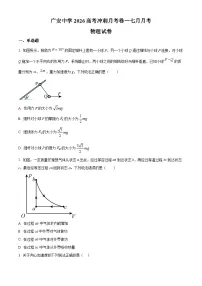 2026届四川省广安中学高三上学期模拟预测物理试题
