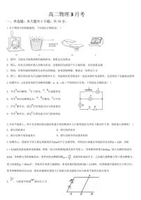 吉林省梅河口市第五中学2024-2025学年高二下学期3月月考试题物理试卷+答案