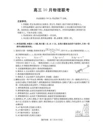 福建金太阳联考2026届高三上学期10月联考物理试卷（含答案）