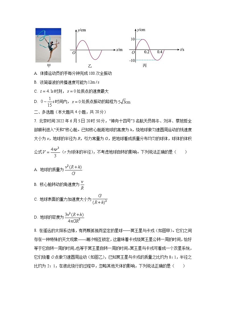 湖南省邵阳市2025-2026学年高二上学期综合能力检测(入学考试)物理试卷(学生版)第3页