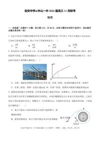 广东中山一中、宝安中学2026届高三上学期11月联考物理试题+答案