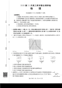 广西部分学校2026届高三上学期11月联合调研考试物理试卷(PDF版附解析)