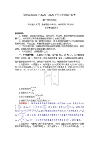 湖北省部分高中2025-2026学年高二上学期11月期中联考物理试题（Word版附解析）