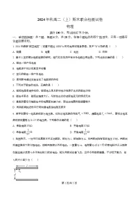 重庆市部分中学2024-2025学年高二上学期期末联考物理试卷（Word版附解析）