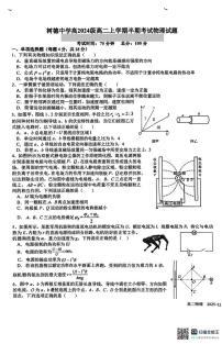 四川省成都市树德中学2025-2026学年高二上学期期中考试物理试题