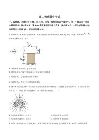 吉林省通化市梅河口市第五中学2025-2026学年高二上学期11月期中物理试卷（含解析）