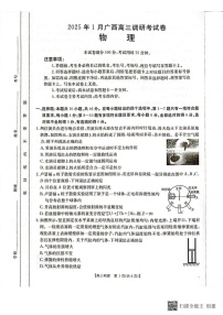 广西壮族自治区2024-2025学年高三上学期1月期末物理试题