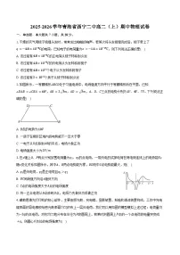 2025-2026学年青海省西宁二中高二（上）期中物理试卷（含答案）