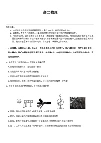 河南省南阳市九师联盟2025-2026学年高二上学期期中考试物理试题（含答案）