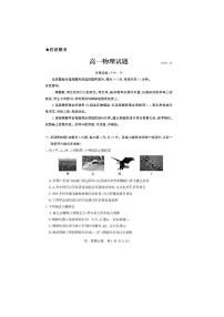 山东省德州市2025-2026学年高一上学期11月期中（图片版）物理试卷