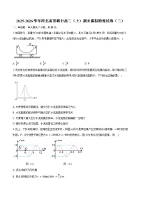 2025-2026学年河北省邯郸市高二（上）期末模拟物理试卷（二）（含答案）