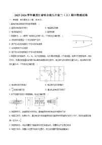 2025-2026学年黑龙江省哈尔滨九中高二（上）期中物理试卷（含答案）