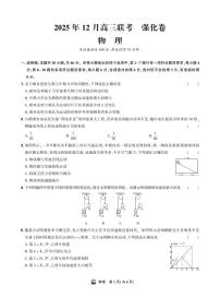 东北精准教学联盟2025-2026学年高三上学期12月联考考后强化卷物理试卷（含答案）