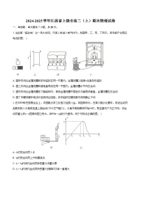 2024-2025学年江西省上饶市高二（上）期末物理试卷（含解析）
