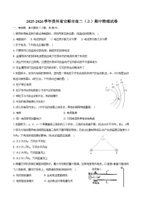 2025-2026学年贵州省安顺市高二（上）期中物理试卷（含答案）