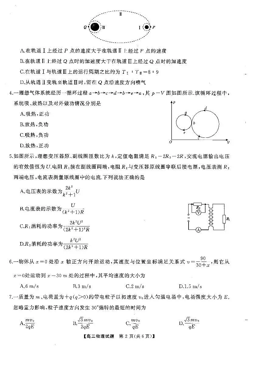 扫描件_湖南专版物理第2页