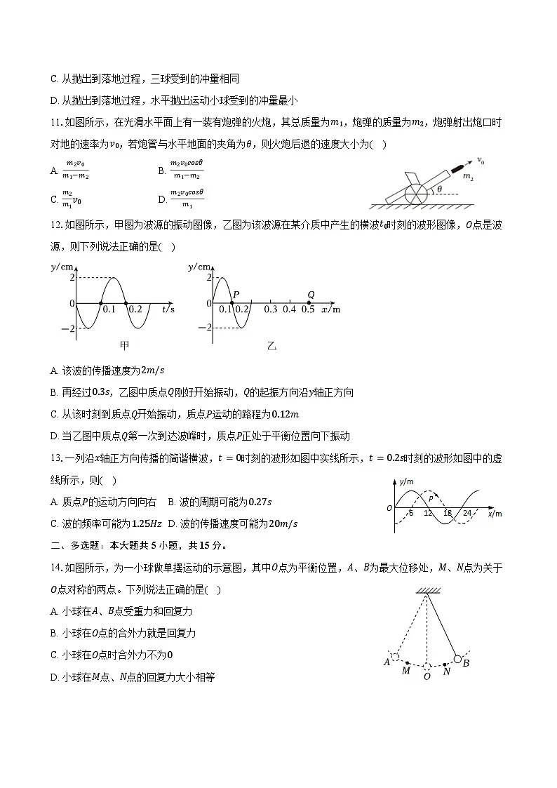 2024-2025学年宁夏石嘴山三中高二(上)期末物理试卷(含答案)第3页