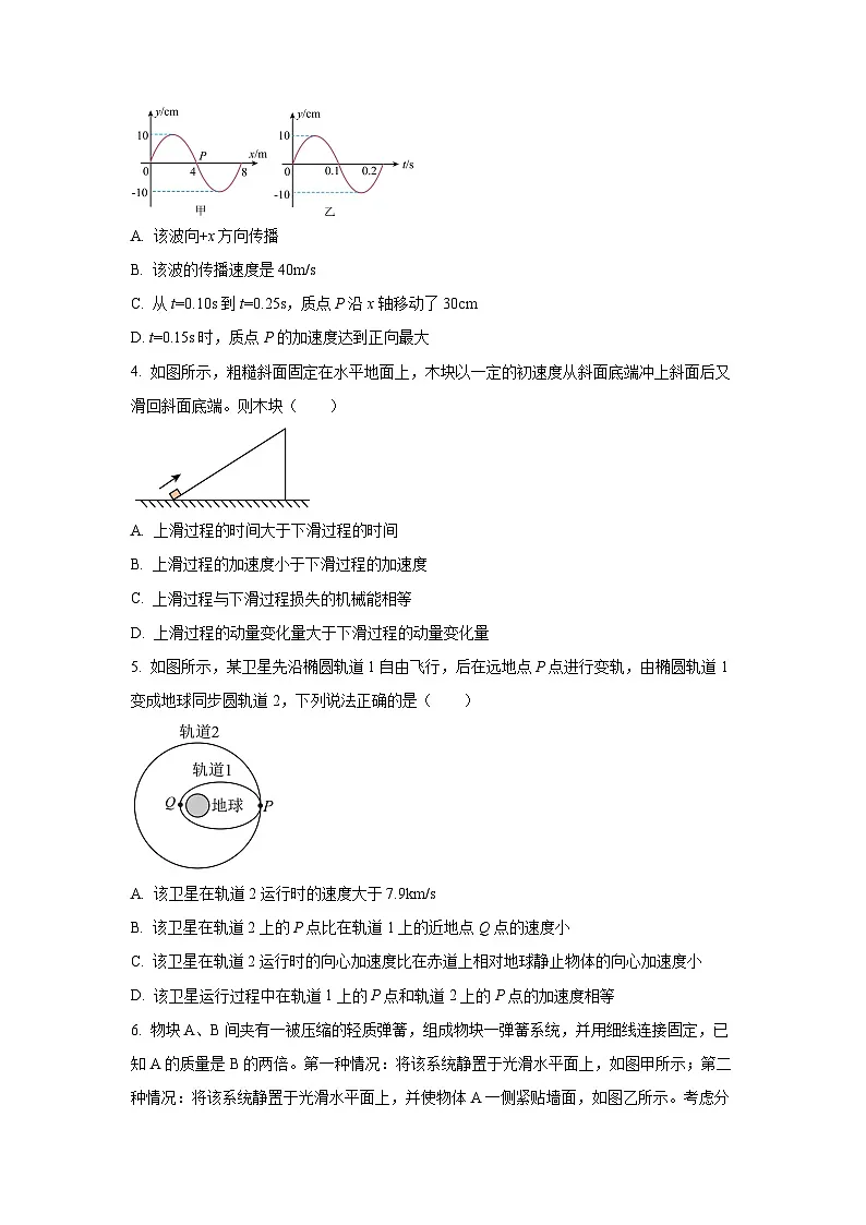 2025-2026学年北京市十一学校高三上学期10月月考物理试卷(学生版)第2页