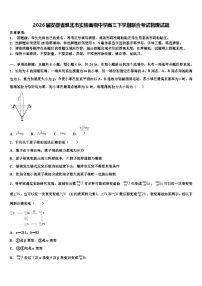 2026届安徽省淮北市实验高级中学高三下学期联合考试物理试题含解析