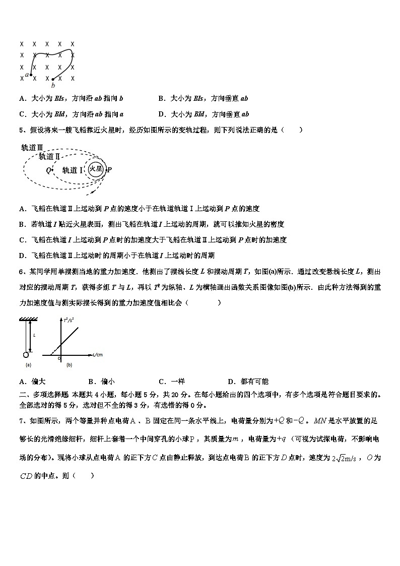 2026届安徽省宣城市郎溪县七校高考物理倒计时模拟卷含解析第2页