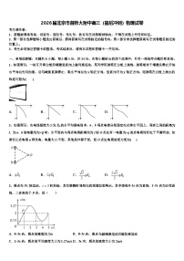 2026届北京市首师大附中高三（最后冲刺）物理试卷含解析